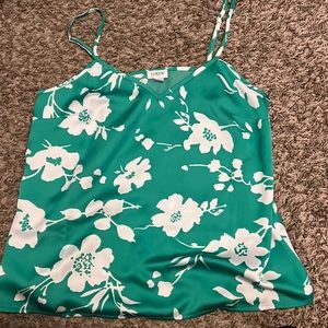 J Crew floral shirt